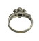 Bague 62 Bague marguerite en platine et diamants 58 Facettes