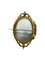 Broche Broche portrait en or jaune 18K et nacre 58 Facettes