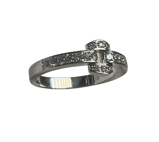 Bague 54 Piaget Miss Protocole - Bague en or blanc 18K et diamants (T. 54) 58 Facettes