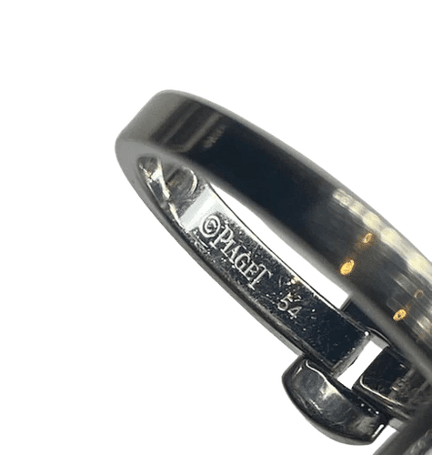 Bague 54 Piaget Miss Protocole - Bague en or blanc 18K et diamants (T. 54) 58 Facettes