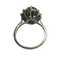 Bague 53 Bague en or 18K avec saphir et diamants 58 Facettes