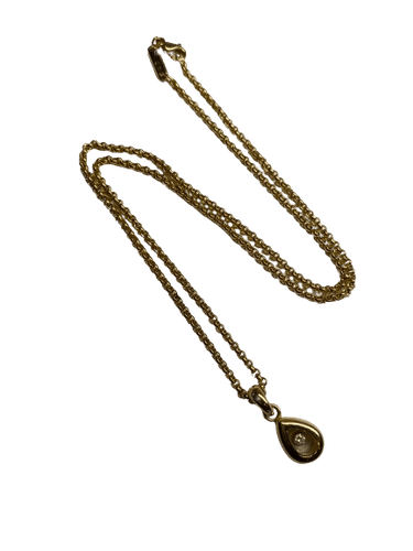 Collier Chopard Happy Diamonds - Collier en or jaune 18K et diamant 58 Facettes