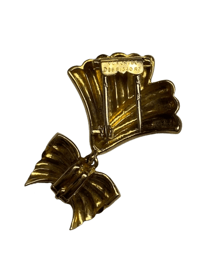 Pendentif Van Cleef & Arpels Vintage - Broche pendentif en or jaune 18K 58 Facettes