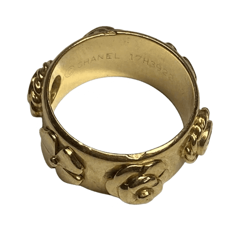 Bague 49 Chanel Les 3 symboles - Bague en or jaune 18K et diamants 58 Facettes