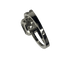 Bague 46 Bague solitaire en or blanc 18K et diamants 58 Facettes