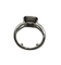 Bague 46 Bague solitaire en or blanc 18K et diamants 58 Facettes