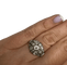 Bague 51 Bague Art déco en platine et diamants 58 Facettes