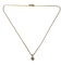 Collier Collier avec pendentif en or jaune 18K et diamant 0,90 ct 58 Facettes
