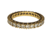 Bague 62 Alliance américaine - Bague en or jaune 18K et diamants 58 Facettes