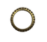 Bague 62 Alliance américaine - Bague en or jaune 18K et diamants 58 Facettes