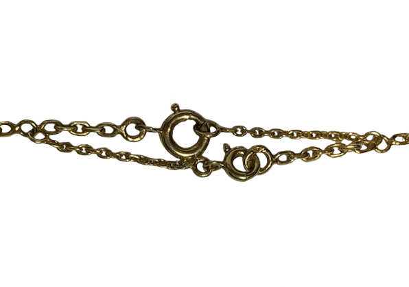 Collier Fred - Collier vintage motif papillon en or jaune 18K, diamants 58 Facettes