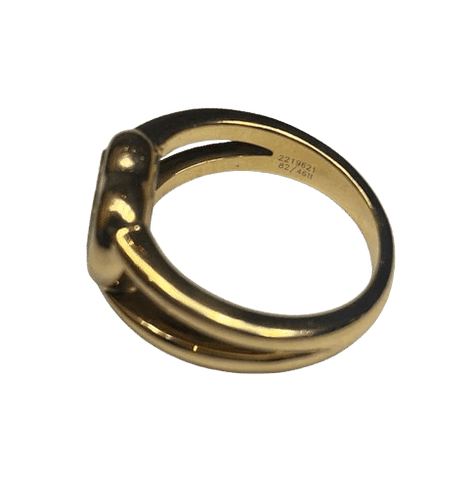 Bague 53 Chopard Happy Diamonds - Bague en or jaune 18k et diamants 58 Facettes