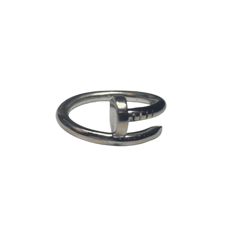 Bague 54 Cartier Juste un Clou - Bague classique en or blanc 18K 58 Facettes