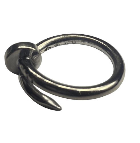 Bague 54 Cartier Juste un Clou - Bague classique en or blanc 18K 58 Facettes