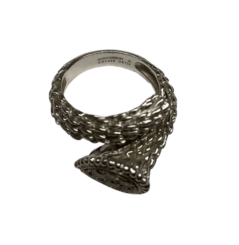Bague 51 Boucheron Serpent Bohème - Bague en or blanc 18K et diamants 58 Facettes 250165