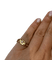 Bague 47 Cartier Vintage - Bague souple en or jaune 18K et diamant 58 Facettes