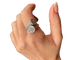 Bague 54 Boucheron Serpent Bohème - Bague Toi et Moi en or blanc 18K diamants 58 Facettes 250270