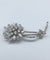 Broche Broche motif floral en platine et diamants 58 Facettes 250194