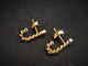 Boucles d'oreilles Boucles d'oreilles rubis en or jaune 18 carats 58 Facettes 848925