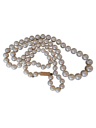 Collier Collier de perles de culture avec fermoir en or jaune 18 carats 58 Facettes 817136