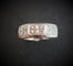 Bague 52 Bague pavée de 14 diamants en or blanc 18 carats 58 Facettes 844165