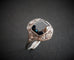 Bague 54.5 Bague Art déco en platine au saphir et diamants 58 Facettes Bague Saphir et