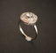 Bague 55 Bague Art déco - Diamants taille ancienne en platine 58 Facettes