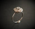 Bague 55 Bague Art déco - Diamants taille ancienne en platine 58 Facettes