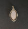 Pendentif Médaille ancienne - Pendentif en or blanc 18 carats, nacre et perles fines 58 Facettes