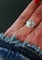 Bague 52 Bague Art déco en or et platine sertie de diamants 58 Facettes