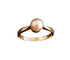 Bague 50 Bague en or jaune 18 carats sertie d’une perle de culture 58 Facettes