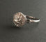 Bague 57 Bague Art déco en or blanc 18 carats et diamants 58 Facettes