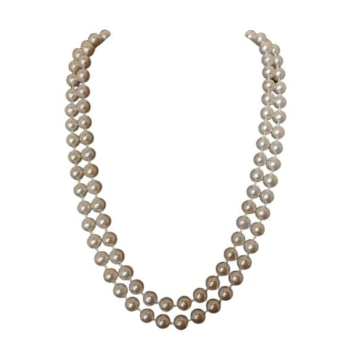 Collier Sautoir de perles de culture avec fermoir en or jaune 18 carats 58 Facettes 1008824
