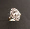 Bague 56 Bague marquise sertie de diamants en or jaune 18 carats et platine 58 Facettes 957825