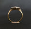 Bague 56 Bague marquise sertie de diamants en or jaune 18 carats et platine 58 Facettes 957825