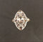 Bague 56 Bague marquise sertie de diamants en or jaune 18 carats et platine 58 Facettes 957825