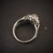 Bague 51 Bague Art déco en platine et or blanc 18 carats, diamants 58 Facettes 881185