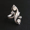 Bague 47 Bague Toi et Moi en or blanc 18 carats et diamants 58 Facettes
