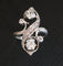 Bague 47 Bague Toi et Moi en or blanc 18 carats et diamants 58 Facettes