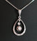 Pendentif Pendentif Art déco en or blanc 18 carats avec diamants 58 Facettes