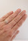 Bague 54 Bague fleur Art déco en or blanc 18 carats et platine, diamants 58 Facettes 1084362