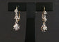 Boucles d'oreilles Boucles d’oreilles dormeuses en or et diamants vers 1920 58 Facettes