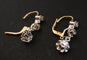 Boucles d'oreilles Boucles d’oreilles dormeuses en or et diamants vers 1920 58 Facettes