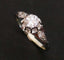 Bague 58 Solitaire - Bague diamant en or blanc et platine 58 Facettes