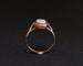 Bague 56 Bague Art déco en or 18 carats avec diamants et rubis calibrés 58 Facettes