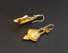 Boucles d'oreilles Boucles d’oreilles Napoléon III - Pendants en or rose 18 carats, perles et turquoises 58 Facettes