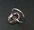 Bague 51.5 Bague Art déco en or blanc 18 carats avec diamants et saphirs 58 Facettes