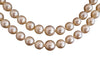 Collier Collier - Perles de culture 2 rangs avec fermoir en or jaune 18 carats 58 Facettes