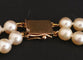Collier Collier - Perles de culture 2 rangs avec fermoir en or jaune 18 carats 58 Facettes