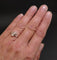 Bague 55.5 Bague Toi et Moi - Diamants en or jaune 18 carats et platine 58 Facettes